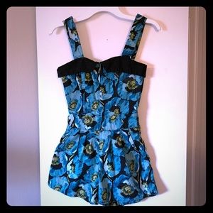 Tatyana blue poppy jumper